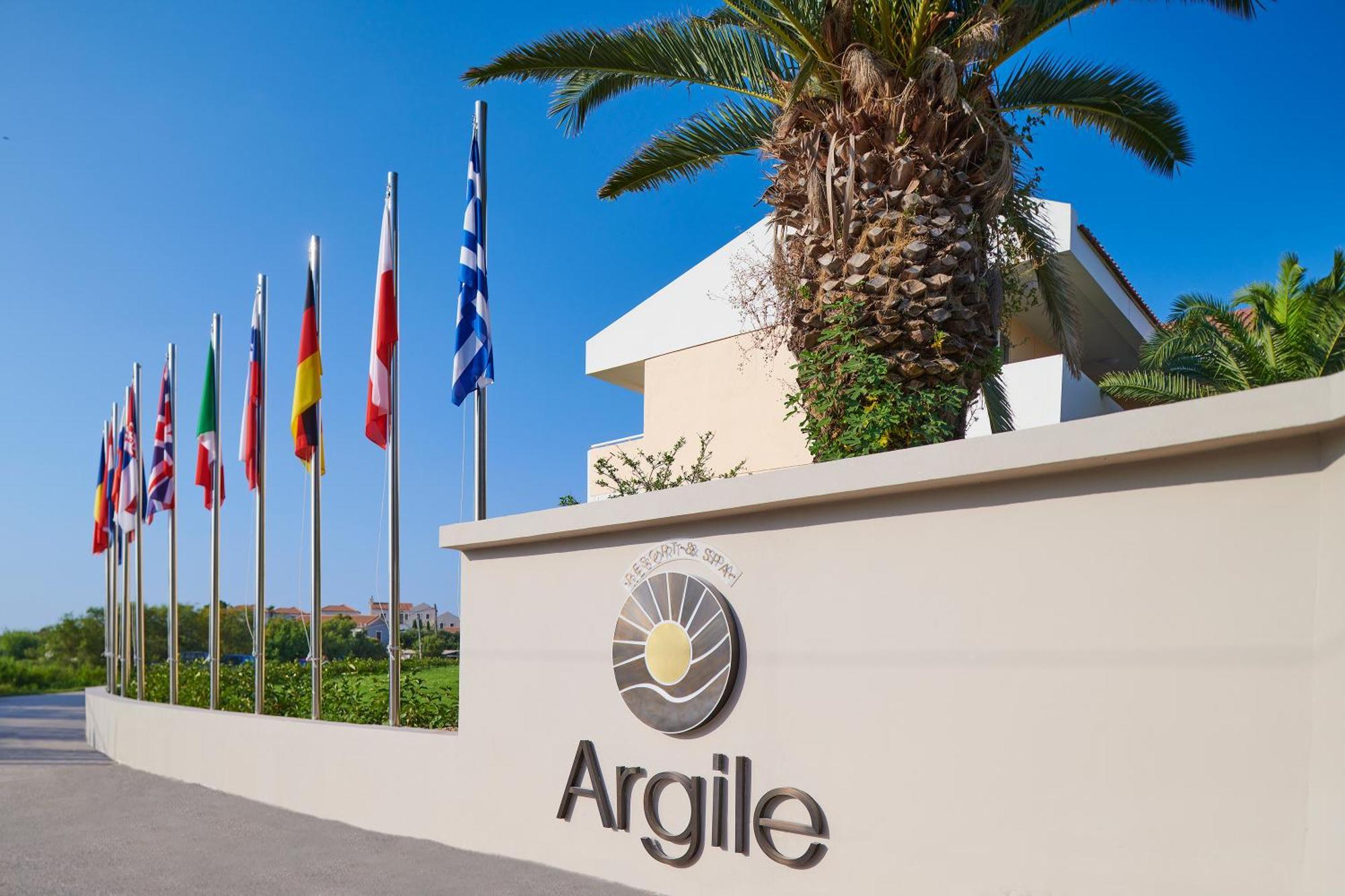 Argile Resort Mantzavináta Exteriör bild